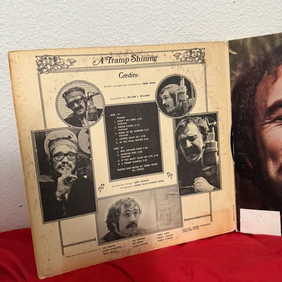 Richard Harris A Tramp Shining 1971 vinyl - Picture 4 of 8